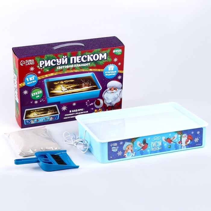 Планшет для рисования песком &laquo;Новогодняя сказка&raquo;