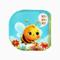 Новогодний набор книжек для ванны, 12х12, Крошка Я