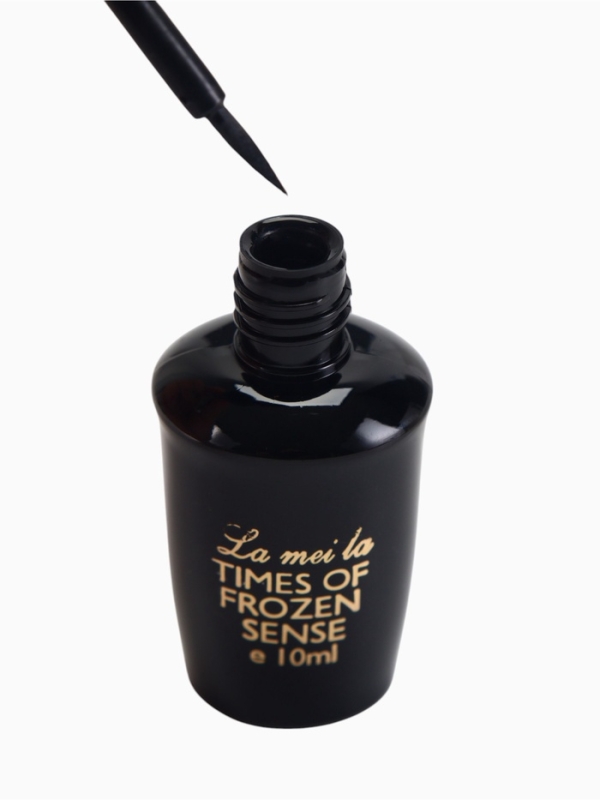 Черная матовая подводка  для глаз, водостойкая, 10 мл