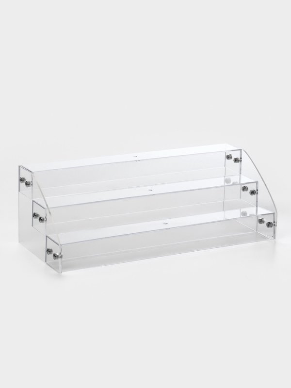 Подставка под лаки 3 этажа, 31&times;10,3&times;12,8 см, оргстекло 2 мм