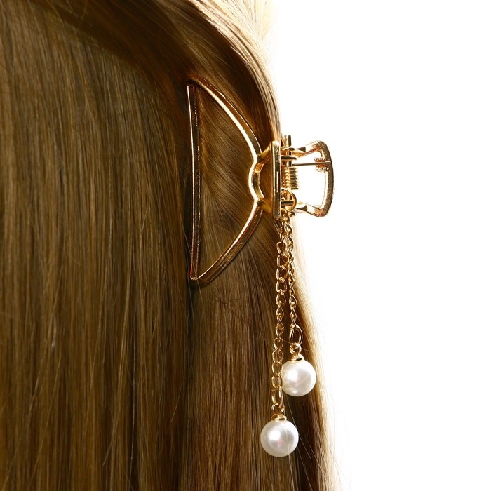 Краб для волос новогодний &laquo;Все сбудется&raquo;, на Новый год, 4,5 см