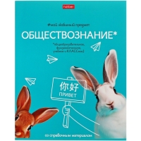 Комплект предметных тетрадей 48 листов, 12 предметов Hatber &laquo;Мой любимый предмет&raquo;, обложка мелованный картон, ламинация Soft-touch, с интерактивным сп...