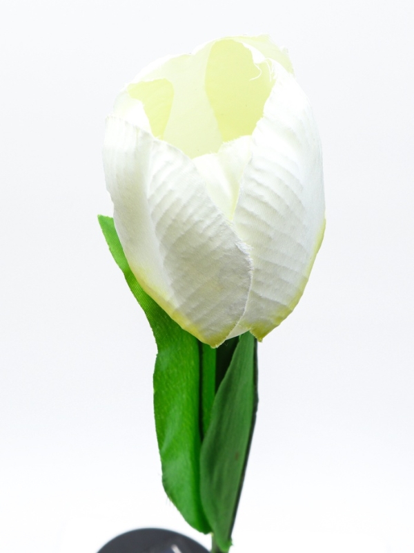 Штекер с подсветкой "Тюльпан" белый, 8х70см