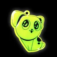 Светоотражающий элемент &laquo;Собачка&raquo;, двусторонний, 5,5 &times; 4,4 см, цвет МИКС