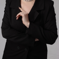 Чокер-колье &laquo;Сияние&raquo; дуэт, цвет белый в серебре, 36 см