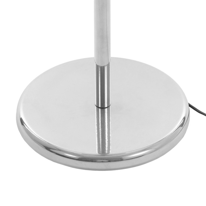 Торшер "Клаудия" 1х15Вт Е27 со столиком хром 29х29х150см