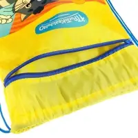 Мешок для обуви с карманом 420*350 мм, Союзмультфильм Простоквашино (мягкий полиэстер, плотность 210D)