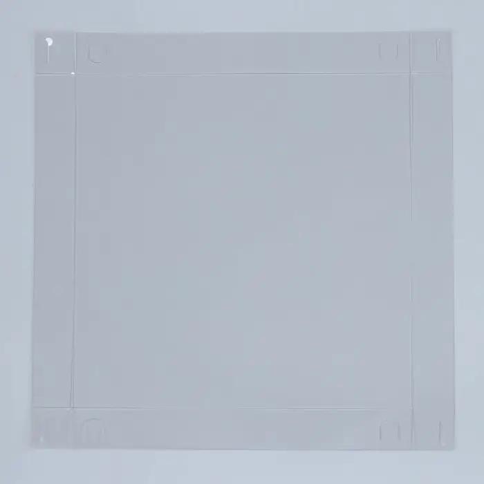 Коробка для печенья, кондитерская упаковка с пластиковой крышкой, &laquo;Для тебя&raquo;, 21 х 21 х 3 см