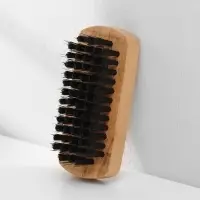 Щётка для одежды и обуви Доляна, 8.3&times;3.5&times;2.5 см, искусственная щетина