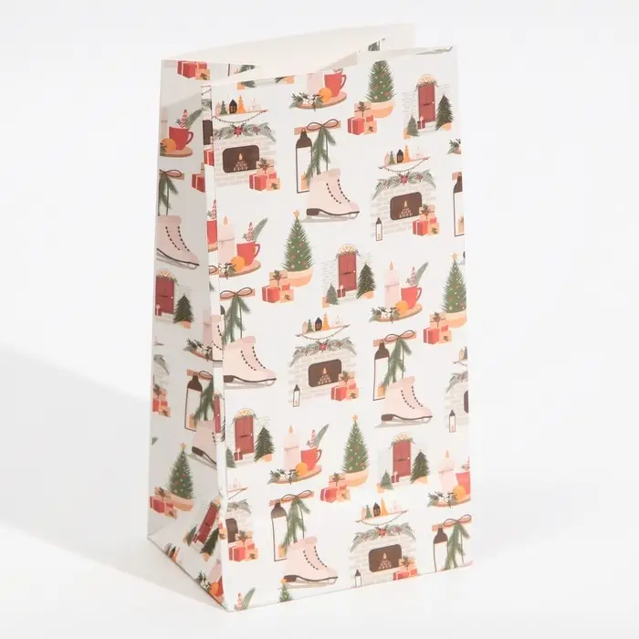 Пакет без ручек &laquo;Новогоднее настроение&raquo;, 10 х 19.3 х 7 см