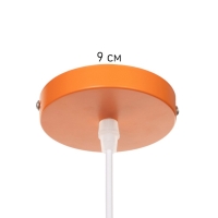 Светильник Paul 1х40Вт Е27 пр-1м неон оранжевый 20х20х17,5см