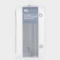 Штора для ванной "Плитка", 180х180 см, PEVA