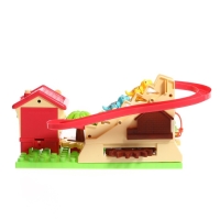 Конструктор развивающий с шестерёнками &laquo;Дино Мир&raquo;, 33 детали