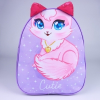 Рюкзак детский для девочки &laquo;Кошечка&raquo;, 30х25 см