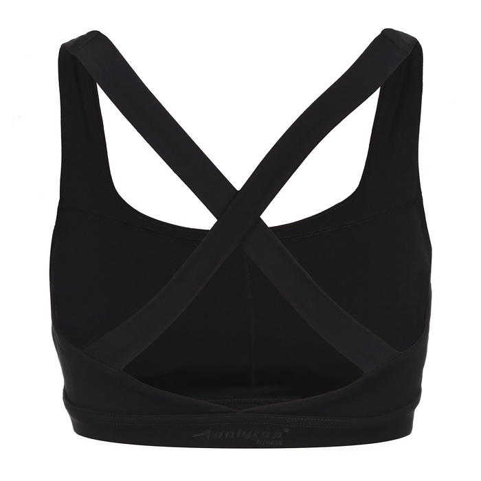 Топ спортивный Comfort, р-р L, цвет черный Топ спортивный Comfort, р-р L, цвет черный