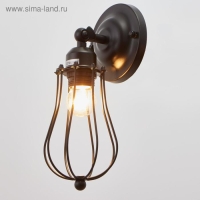 Бра 2403167/1 E27 40Вт черный 12х12х29 см Бра 2403167/1 E27 40Вт черный 12х12х29 см