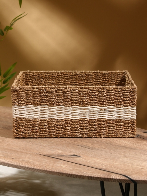 Корзина плетеная 40х30х17 см, сиграсс