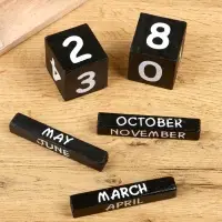 Календарь настольный "Машинка" дерево 11х5х14 см