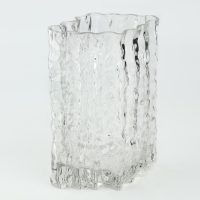 Ваза для цветов &laquo;Марбл&raquo; из прозрачного стекла 20,5&times;15,5&times;10 см