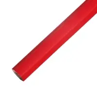 Карандаш угольный чёрный, S-soft, корпус красный