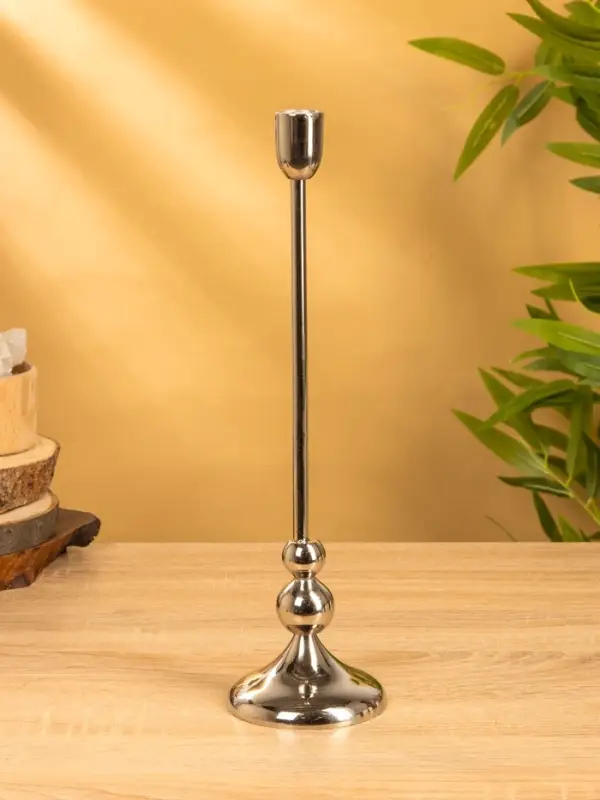 Подсвечник "Сицилия" 10х10х36 см, алюминий