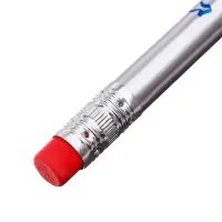 Карандаш чернографитный НВ с ластиком, Таблица умножения, корпус круглый МИКС