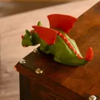 Сувенир &laquo;Дракончик&raquo;, 13&times;4&times;3 см, дерево