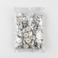 Набор джинсовых пуговиц &laquo;Ромашка&raquo;, 17 мм, 100 шт, цвет серебряный