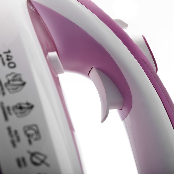 Утюг BRAYER 4006BR, 2400 Вт, 280 мл, керамическая подошва, 25 г/мин, 280 мл, бело-розовый Утюг BRAYER 4006BR, 2400 Вт, 280 мл, керамическая подошва, 25 г/мин, 280 мл, бело-розовый