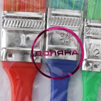 Набор кондитерских кисточек Доляна &laquo;Радуга&raquo;, 3 шт