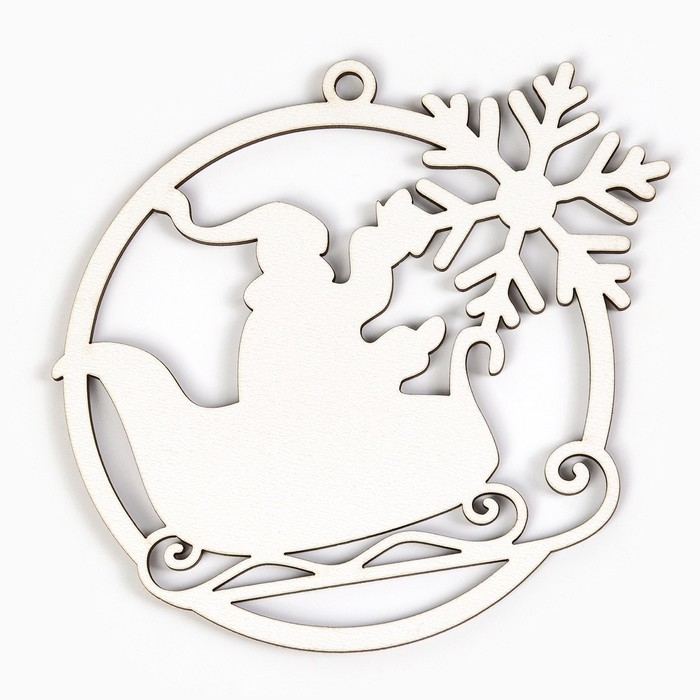 Ёлочная игрушка новогодняя , 4 шт, набор, новогодний