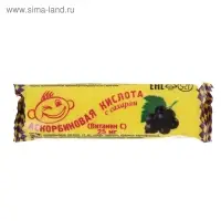Аскорбиновая кислота с сахаром, смородина, 10 шт по 3 г