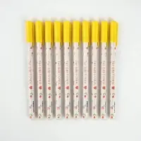 Ручка пластик пиши-стирай с колпачком "Ты-цветочек", синяя паста, гелевая 0,5 мм