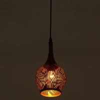 Светильник Nicole 1х40Вт Е27 медь 18х18х25см