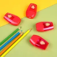 Точилка пластиковая, красная, &laquo;Мстители&raquo;