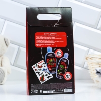 Детский подарочный набор, гель для душа и шампунь для волос, 2&times;250 мл, переводное тату, Чистое счастье