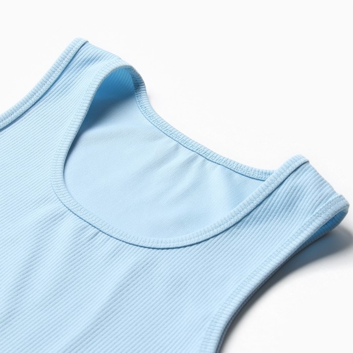 Топ спортивный женский MINAKU цвет голубой , р-р 48