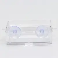 Кормушка NomoyPet для террариума на присосках, 10 х 4 х 7,5 см