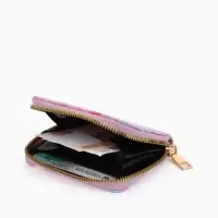 Кошелек дет 07-01-01 Июнь2549 единорог, 8,5*2,5*10,5 см, 2 отд+отд/молн, д/карт, розовый