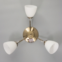 Люстра "Луиза" 3х40Вт Е27 бронза 56х56х26см