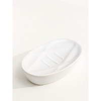 Набор аксессуаров для ванной комнаты Доляна &laquo;Геометрия&raquo;, 4 предмета (дозатор, мыльница, два стакана), цвет белый