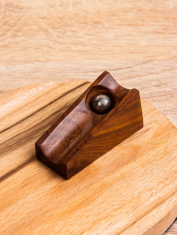 Настольная игра "Мини боулинг" 30х11х6 см, манговое дерево, алюминий