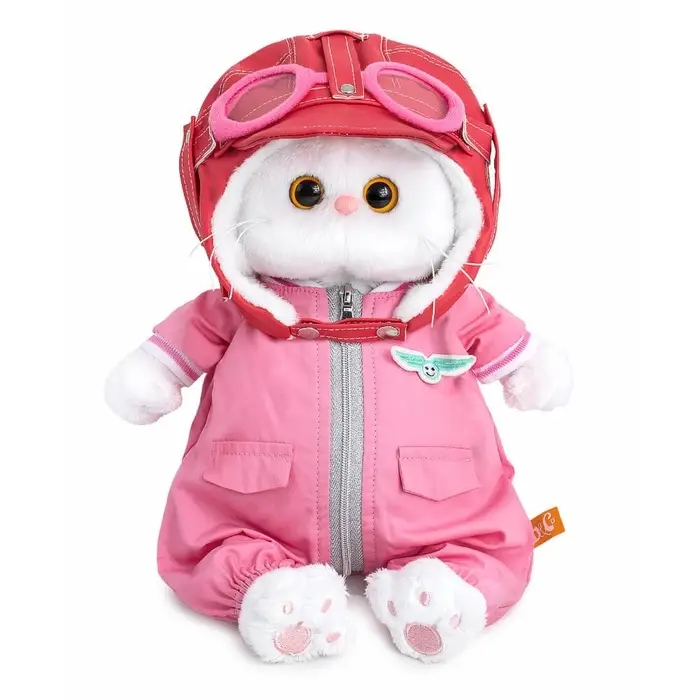 Мягкая игрушка "Кошечка Ли-Ли "Авиатор", 24 см LK24-174