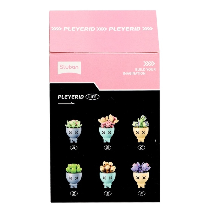 Конструктор Конструктор "Цветы в горшочке", С