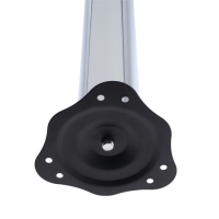 Опора мебельная, барная, ТУНДРА, 60х820 мм, цвет хром