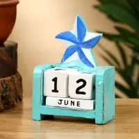 Календарь настольный &laquo;Морская звезда&raquo;, 10.5&times;7.5&times;4 см, дерево