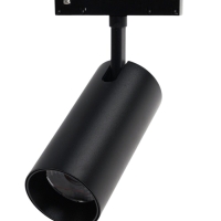 Трековый магнитный светильник, серия "Broad" LTL-062, 20 Вт, 1600 Лм, 48В, 4000К, черный