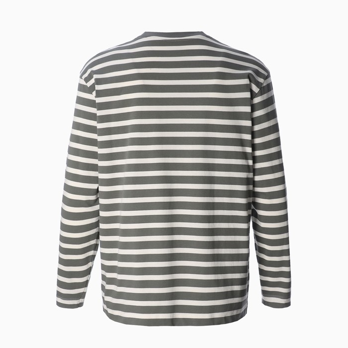 Джемпер мужской, цвет белый/ зелёный, размер 48 (M)