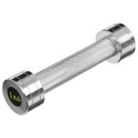 Гантель хромированная ONLYTOP, 1 кг