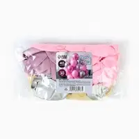 Воздушные шары латексные 12", набор &laquo;Розовый&raquo;, 40 шт.
